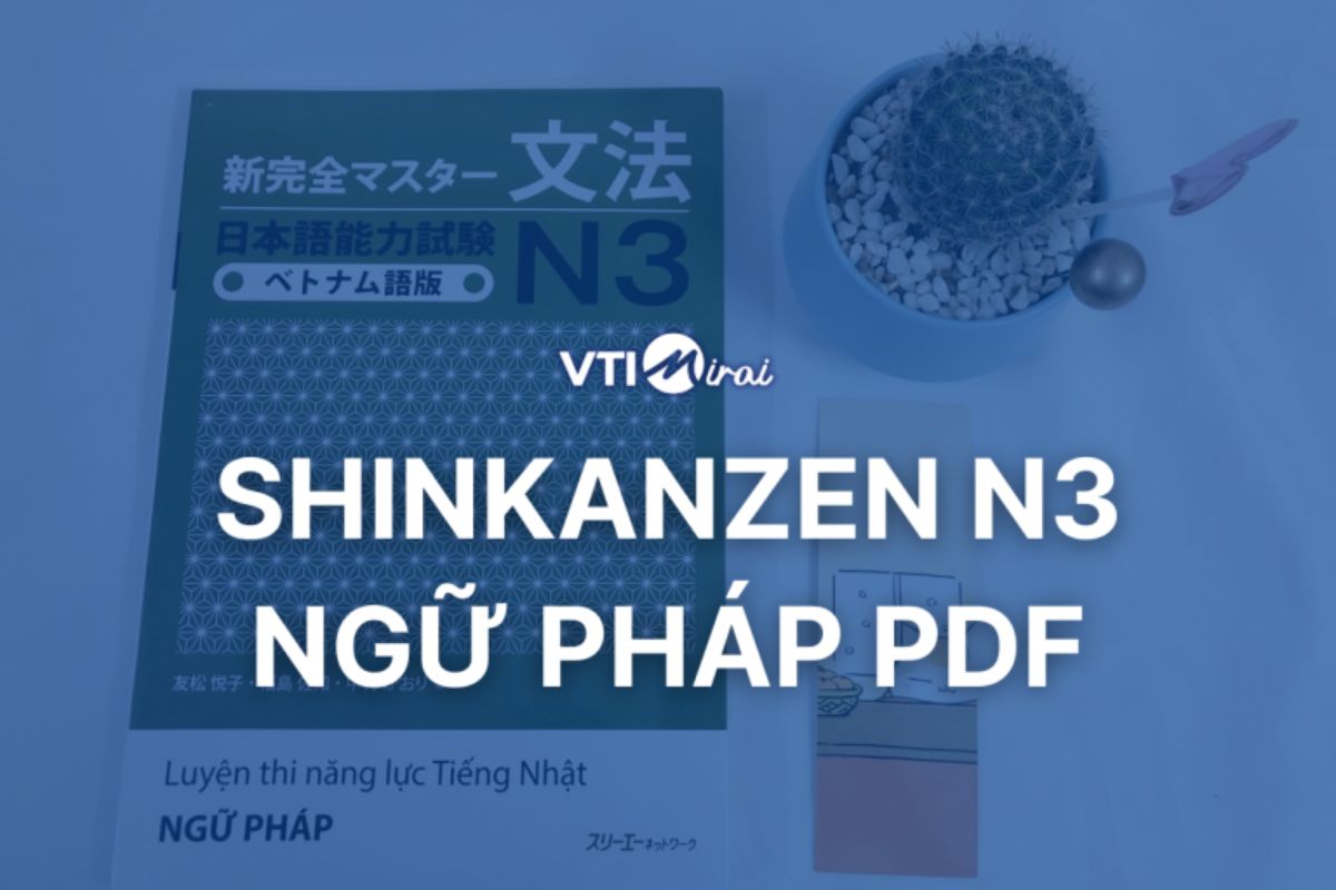 Sách Shinkanzen N3 Ngữ pháp PDF BUNPOU – tải miễn phí